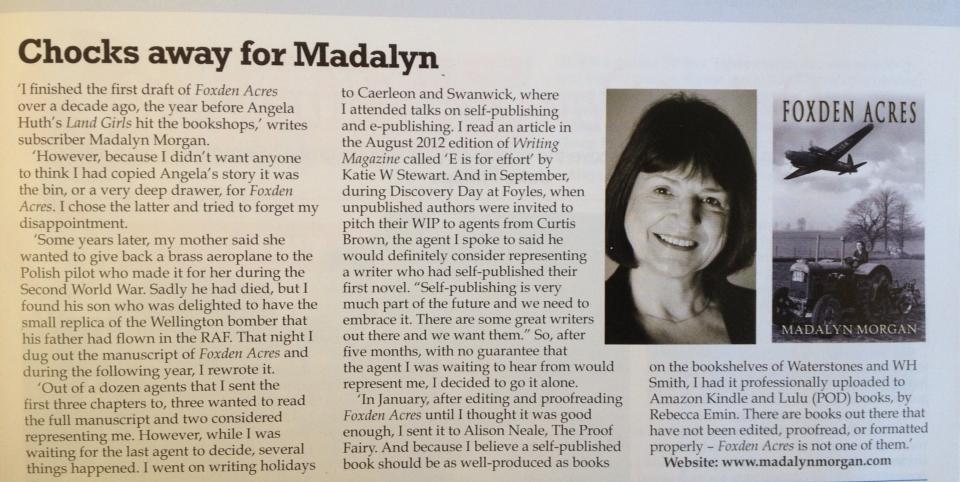 Writing Magazine Chocks Away (2)