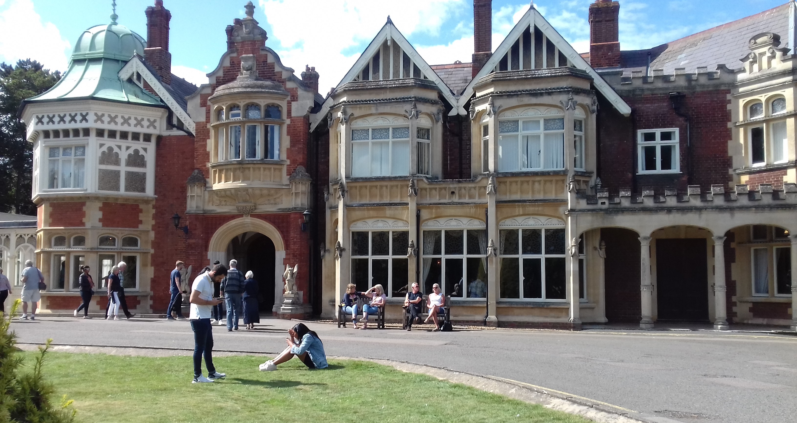 A great day for Bletchley Park veterans. More than 80 were honoured on